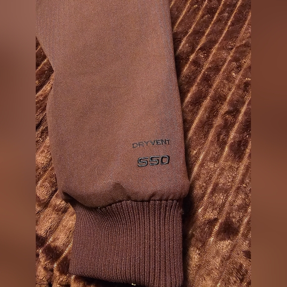 The North Face Maroon Jacket with Fur Hood - Picture 7 of 13